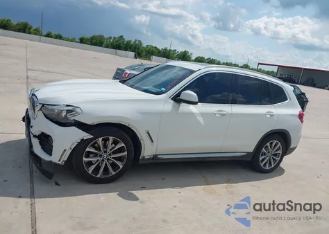2019 BMW X3 Sdrive30I z USA, uszkodzony, nr VIN 5UXTR7C57KLR50181